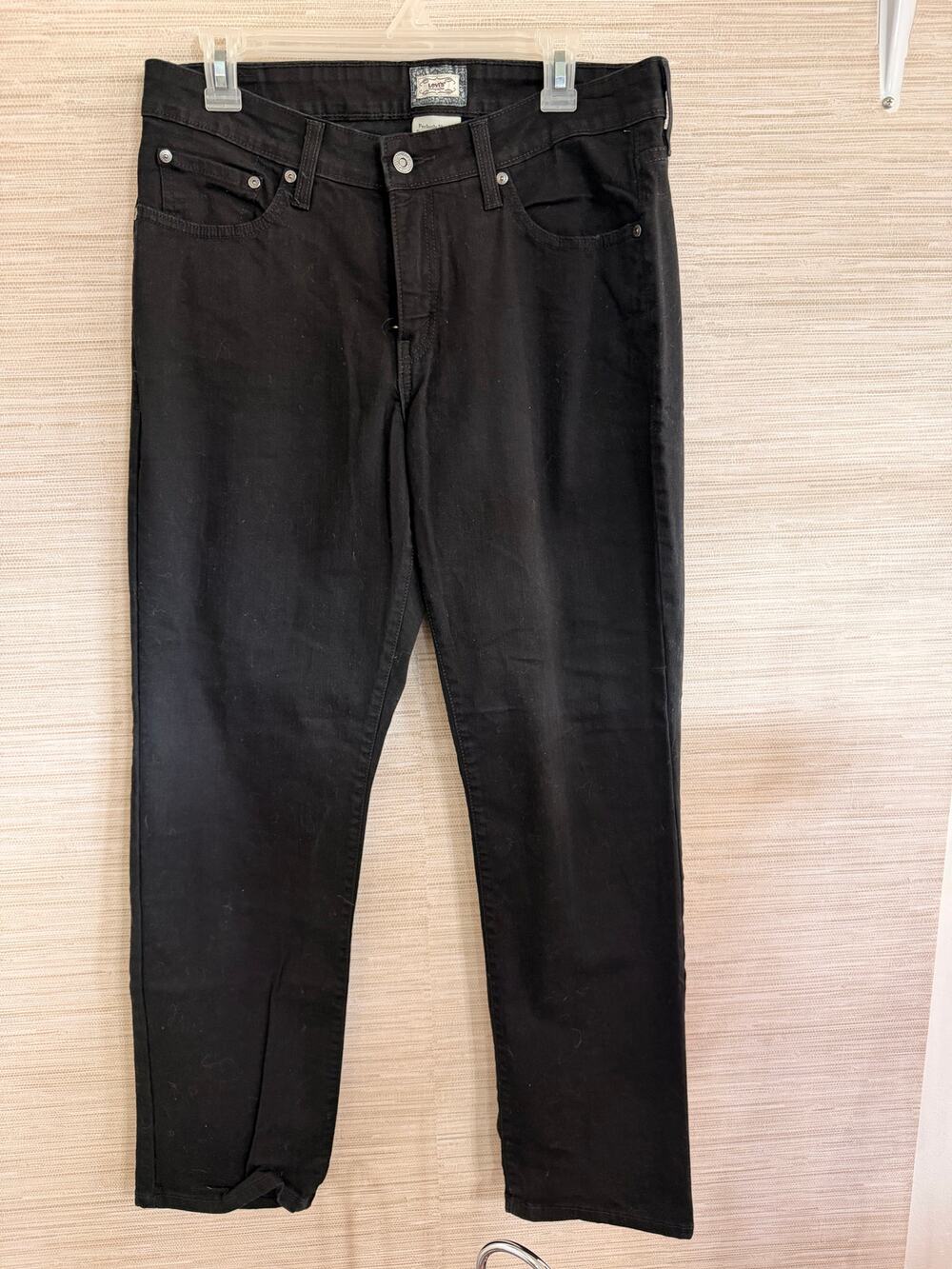 Levi's Perfectly Shaping Straight 512 Jean Black size 16